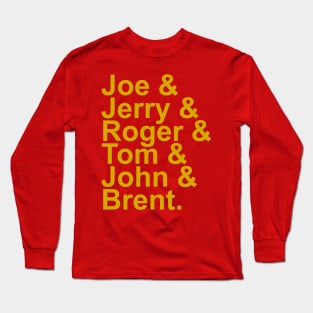 Remembering the 49ers of the 80s Long Sleeve T-Shirt